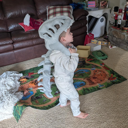 The Dinosaur Skeleton Wearable Plushie 🦖