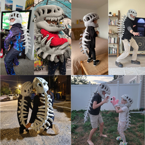 The Dinosaur Skeleton Costume 🦖 Adult Size