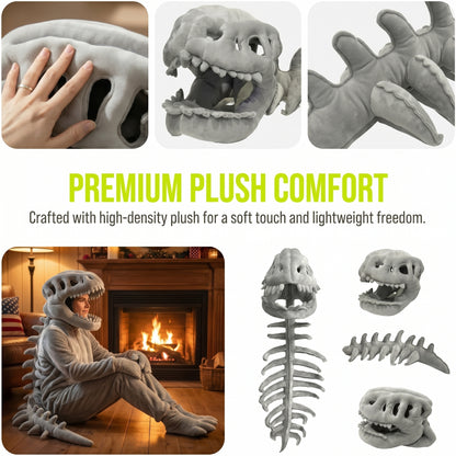 The Dinosaur Skeleton Wearable Plushie 🦖
